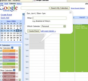 google calendar productivity