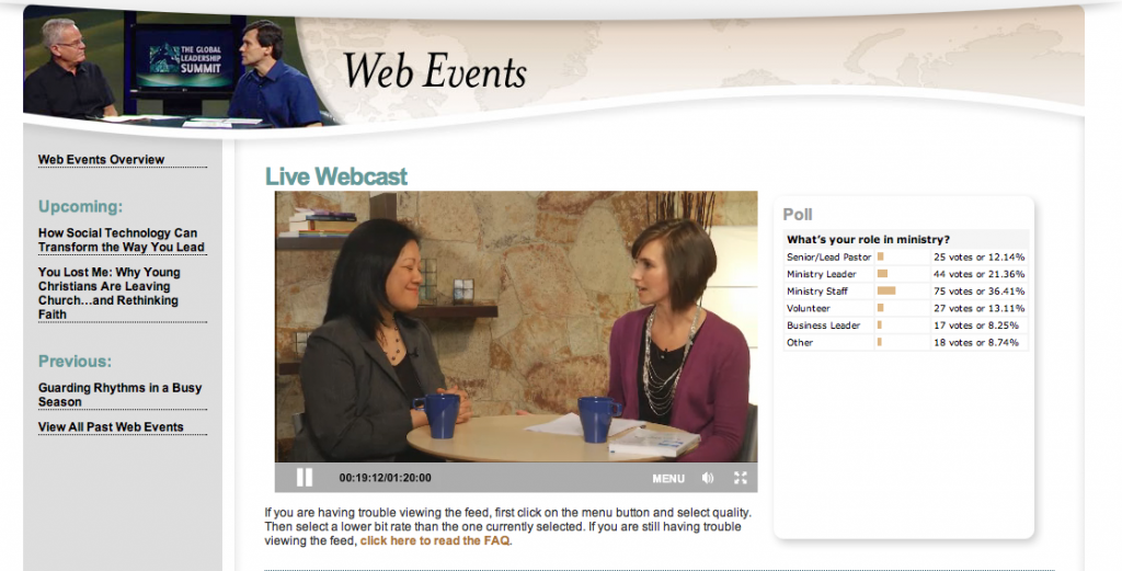 Charlene Li Willow Creek Webinar